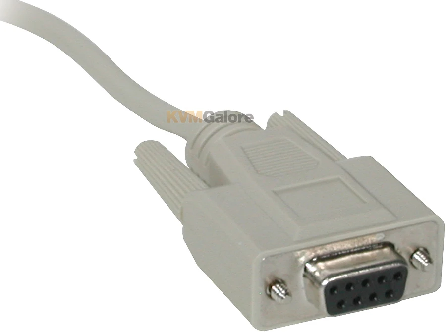 02519: Connect An External Modem To The PC's DB9 Serial Port