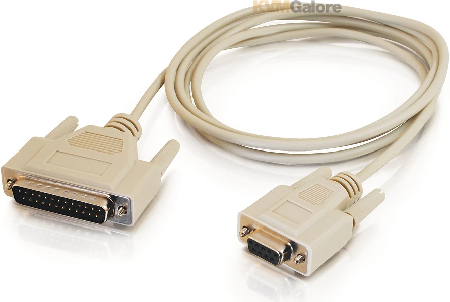 03021: Use As A Serial Printer Cable; DB25 (PC) To DB9 (AT) - Image 3