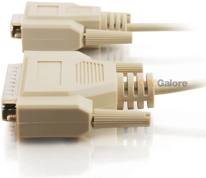 03022: Use As A Serial Printer Cable; DB25 (PC) To DB9 (AT)