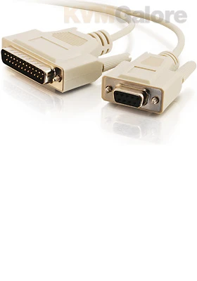 03020: Use As A Serial Printer Cable; DB25 (PC) To DB9 (AT) - Image 5