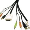 14180: Connect Each Of Your PCs To A USB/DVI KVM + Audio Switch