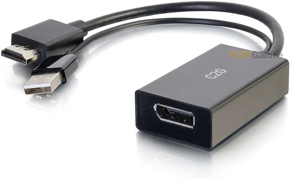 22323: Connect A Device With An HDMI Output To A Display With A DisplayPort input
