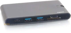 26916: Connect A USB-C/Thunderboltâ„¢ 3 Device For Video, Wired Network Connectivity And Data Transfer