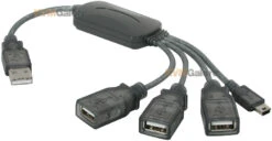 27402: Connect Three USB 2.0 Devices And One USB Mini-B Device To Your Computer