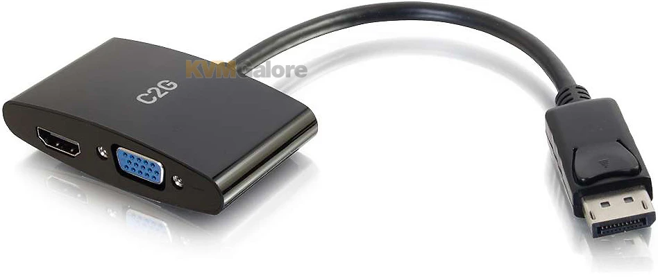 28273: Connect A Device With A DisplayPort Output To A Display With HDMI Or VGA Input