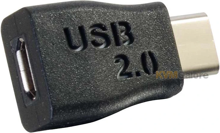 28869: USB-C Male To USB-Micro-B Female Adapter (USB 2.0 Compatibility) - Image 4
