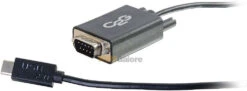 29470: USB-C Male To DB9 Male Serial RS-232 Adapter Cable (USB 2.0 Compatibility)