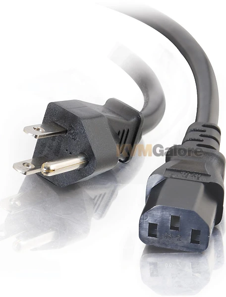 29926: Replacement Power Cord For PC, Monitor, Printer, Scanner, Etc. - Image 2