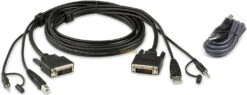 ATEN 2x USB, DVI-D And Audio KVM Cable Kit