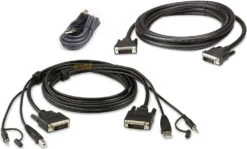 ATEN 2x USB, 2x DVI-D And Audio KVM Cable Kit