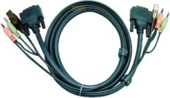 ATEN 10-foot USB And Single-link DVI-D KVM Cable