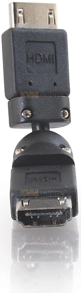 40929: Twist Or Turn This Adapter To Run Your HDMI Cable At Any Angle