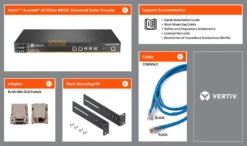 ACS8048MDDC: 48-port Serial Console Server/switch