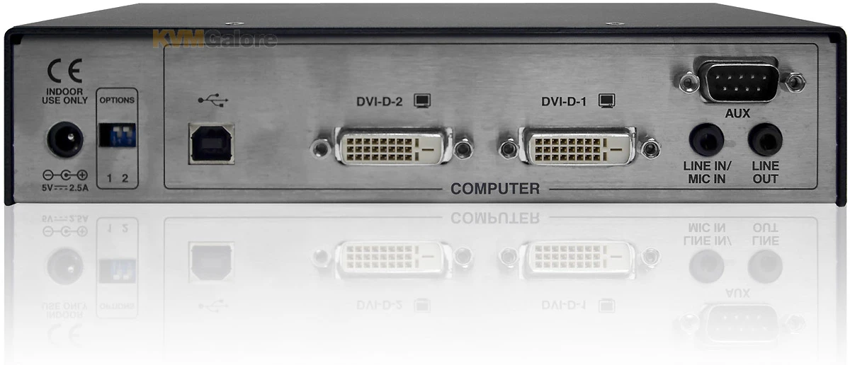 ALIF2002T: Dual Link DVI, Dual Head DVI, Dual IP Carrier Type (copper & Fiber) Network DVI/USB Extender - Image 4