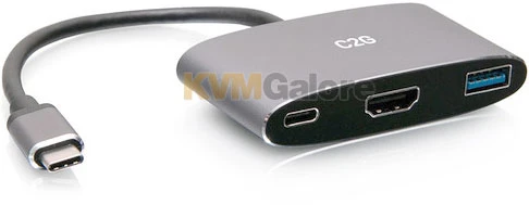 C2G54460: Connect A USB-C/Thunderbolt™ 3 Enabled Device For Video Mirroring And Data Transfer - Image 2