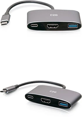 C2G54460: Connect A USB-C/Thunderbolt™ 3 Enabled Device For Video Mirroring And Data Transfer - Image 3