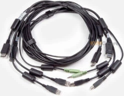 CBL0109: Connect A Computer With A Two DisplayPort Video Ports To A Dual-screen KVM Switch