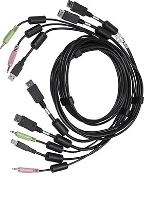 CBL0124: Connect A Computer With Two DisplayPort Video Ports To A Dual-video KVM Switch - Image 2