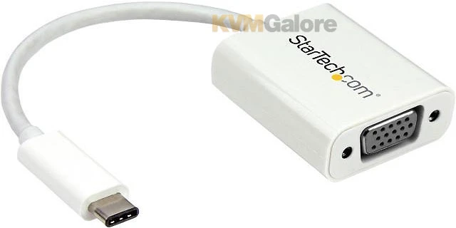 Connect Your MacBook, Chromebook Or Laptop With USB Type-C To A VGA Monitor Or Projector