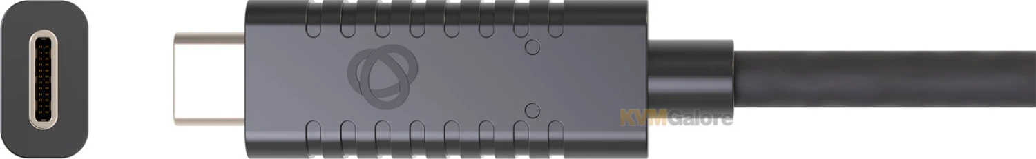CLS-AOCU32/FF-35: Full-featured USB-C (male) To USB-C (male) Active Optical cable (AOC)