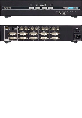 ATEN Secure, 4-port, 4K**, DVI-I dual-display KVM Switch with CAC - Image 4