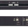 ATEN Secure, 2-port, 4K DisplayPort KVM Switch