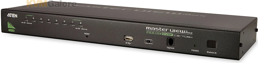 ATEN 8-port Multi-platform USB-PS/2 KVMP Switch