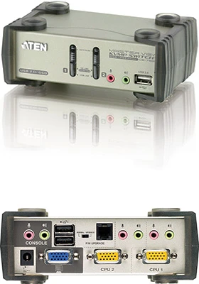 ATEN 2-port USB KVMP Switch With OSD, USB 2.0, Audio Support - Image 6