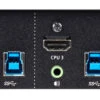 ATEN 4-port, True 4K HDMI USB 3.0 KVMP Switch