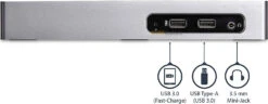Dual-monitor (HDMI And DVI Or VGA) Docking Station