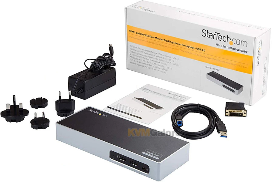 Dual-monitor (HDMI And DVI Or VGA) Docking Station - Image 4