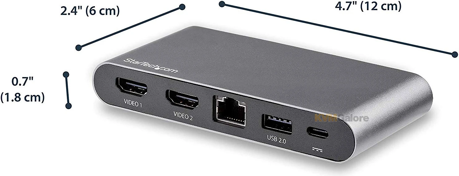 Dual-HDMI USB-C Docking Station For Windows - Image 3