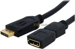 DPEXT6L: DisplayPort Extension Cable With Latches