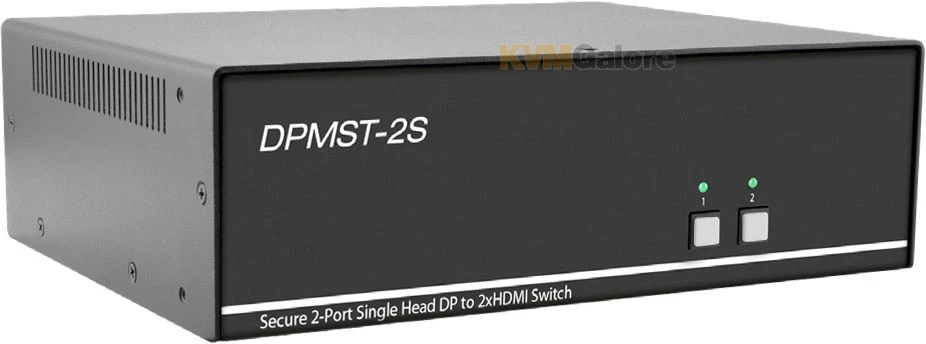 2-port, Secure (PPs 3.0) DisplayPort KVM Switch With MST And Audio Support - Image 4