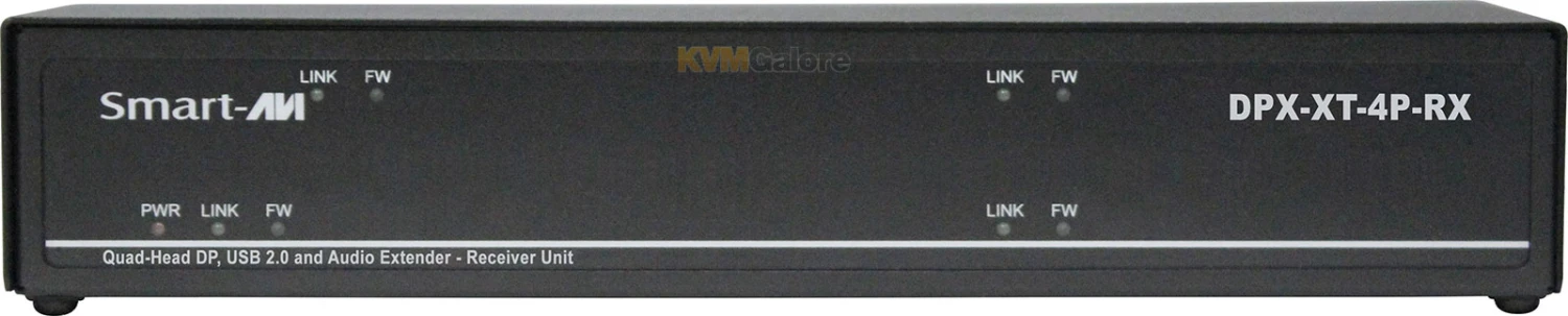 Quad-head DisplayPort, USB And Audio Extender