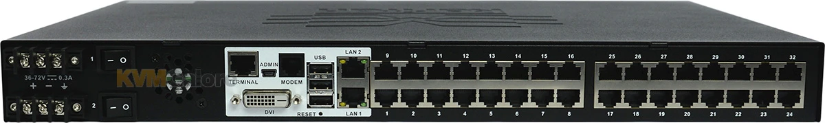 DSX2-32M-DC: 32-port Serial Console Server/switch - Image 2