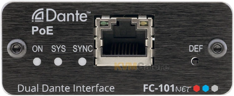 FC-101Net: 2-channel Dante Decoder