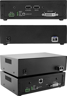 DVI-D Video, Audio, RS-232, and USB Keyboard/mouse extender Over Fiber-optics - Image 6