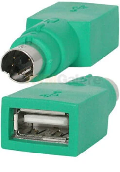 GC46FM: USB Type- A Male To PS/2 Male Mouse Adapter