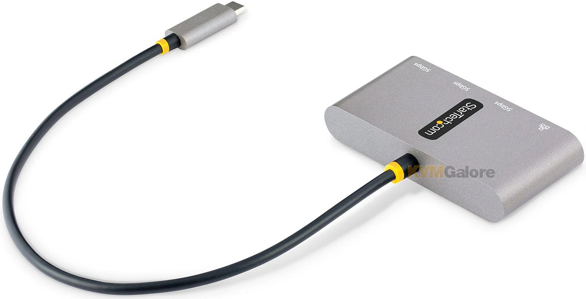 3-port, USB 3.2 Gen 1 (5Gbps) USB-C Hub With Ethernet - Image 4