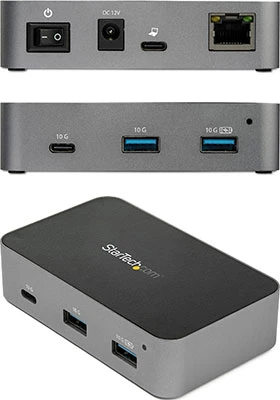 3-port, USB 3.2 Gen 2 (10Gbps) USB-C Hub W/ fast-charging Port And Ethernet - Image 7