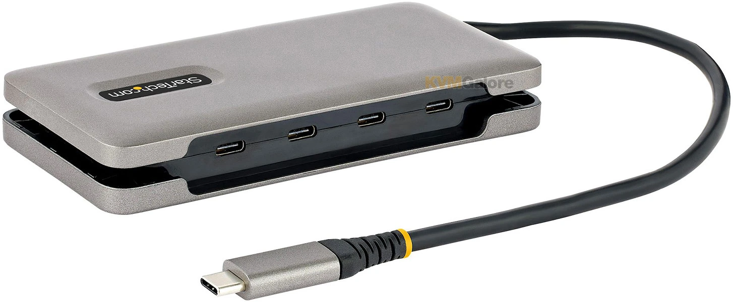 4-port, USB 3.2 Gen 2 (10Gbps) USB-C Hub With Cable Management And 100W Power Delivery - Image 2