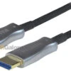 HD4K18GB-FO-20M-MMLC: Directional Hybrid Cable For Extending A 4K Ultra-HD 60Hz 4:4:4 HDMI Display