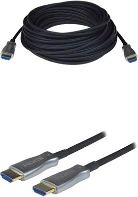 HD4K18GB-FO-20M-MMLC: Directional Hybrid Cable For Extending A 4K Ultra-HD 60Hz 4:4:4 HDMI Display - Image 3