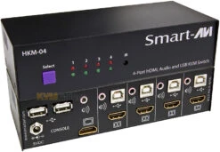 4-port HDMI / USB / Audio KVM Switch