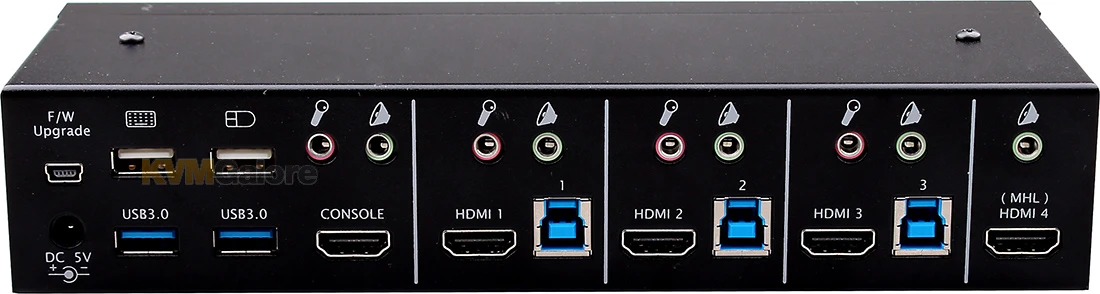3-port HDMI KVM Switch With USB 3.0 Peripheral Sharing - Image 4