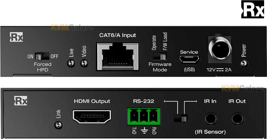 4K 18G HDMI Over 230 Feet (70 M) CAT-5e/6 Extender (transmitter/receiver Set)