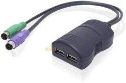 KMU2P:Â Allows Using USB Keyboard And Mouse To Control Native PS/2 PCs Or KVMs