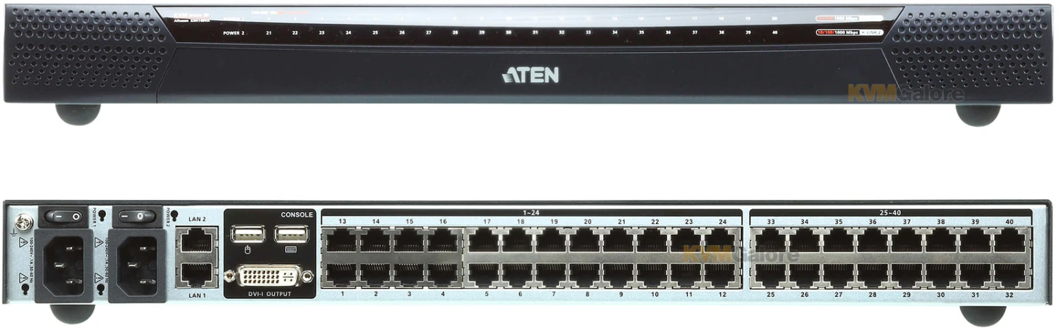 ATEN 40-port KVM Over IP Switch
