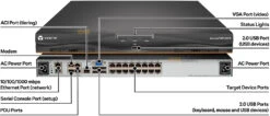 MPU2016DAC-400: MergePoint Unity™ 16-port, 2 Digital KVM Path KVM Over IP Switch